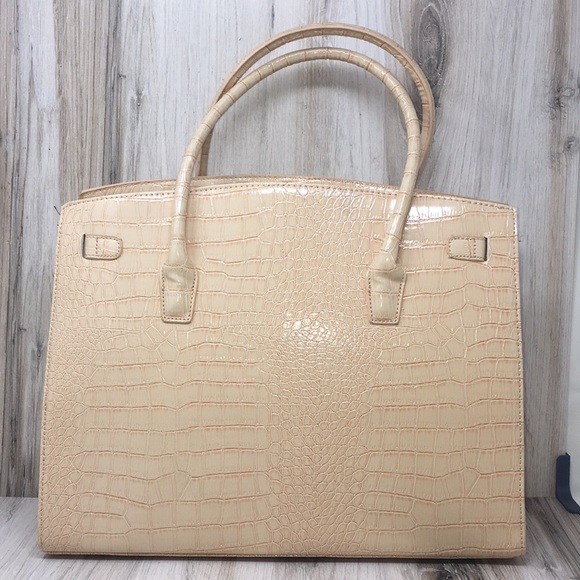 Aldo Bags Aldo Faux Crocodile Tote Bag Poshmark